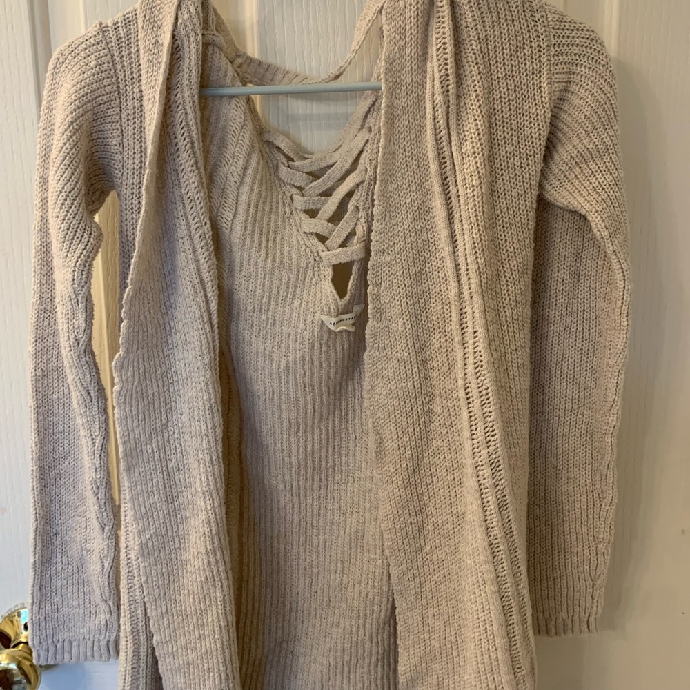 Cream Cardigan